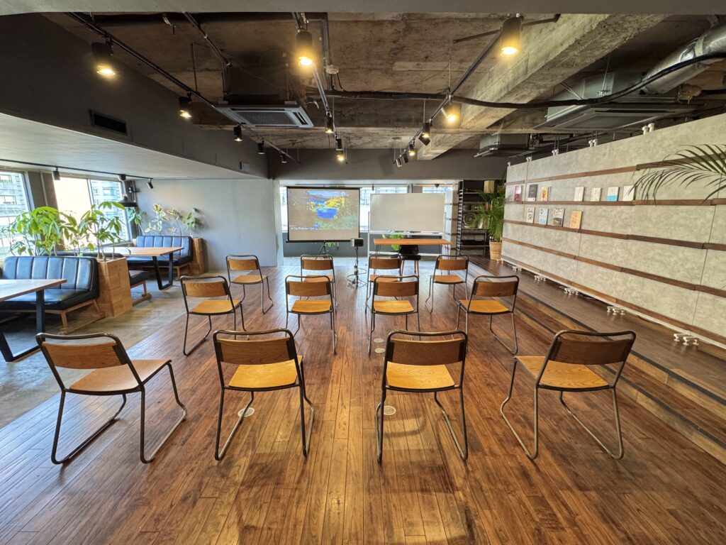 レンタルスペースRANATAIL南森町フロア貸切プランレイアウト例